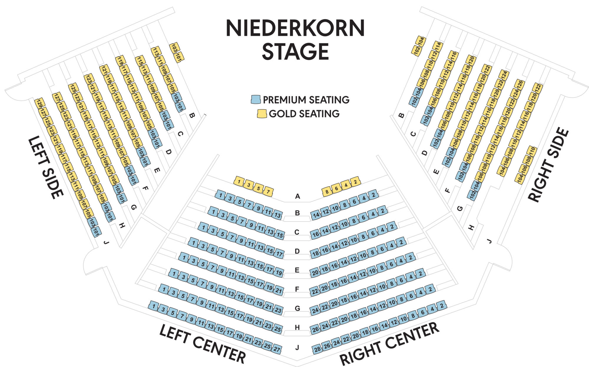 Del Lago Casino Seating Chart