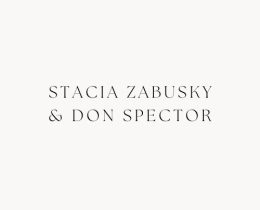 Stacia Zabusky and Don Spector