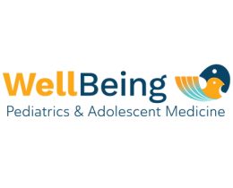 WellBeing Pediatrics logo graphic